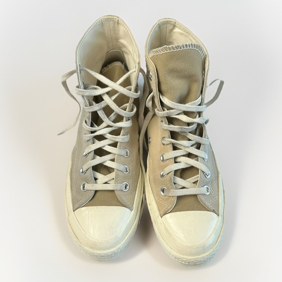 Converse Chuck Taylor All Star Mens 7 Womens 9 Two Tone Sand High Top - Picture 3 of 10